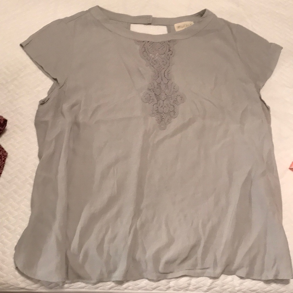 Grey blouse